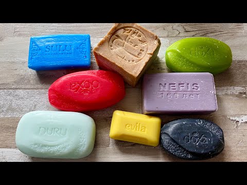 Видео: ASMR Soap cutting | Soap Carving|Резка мыла