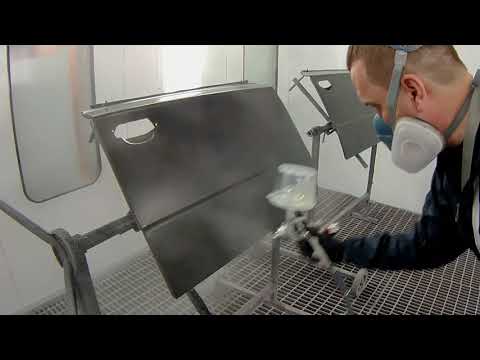 Видео: Лак МС500. Смешивание,нанесение.