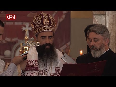 Видео: Хиротонија Епископа диоклијског г-дина Методија