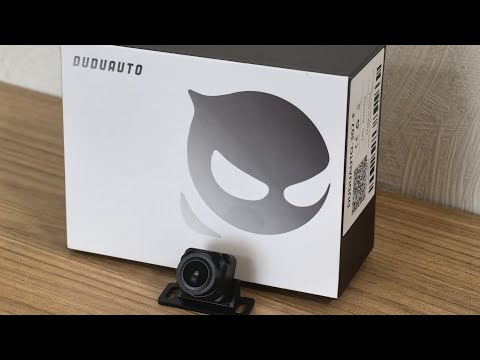 Видео: Камера переднего вида DUDUAUTO for SONY 307