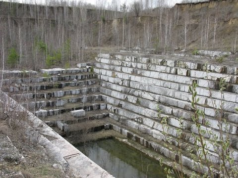 Видео: Заброшенный мраморный карьер (Искитим)