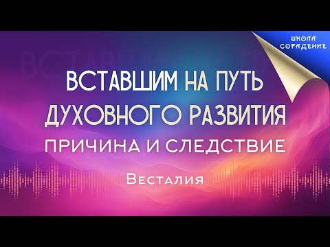 Видео: Причина и следствие #путь #начинающим #причина_следствие  #сорадение #весталия