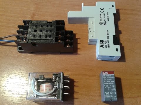 Видео: Промежуточное реле