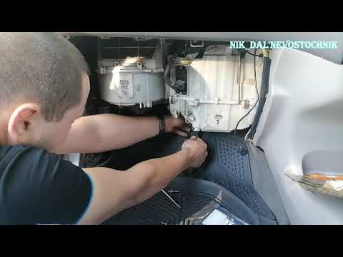 Видео: Замена салонного фильтра toyota spasio, пошаговая инструкция