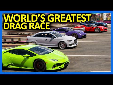 Видео: Forza Horizon 5: Величайшая в мире дрэг-гонка!!
