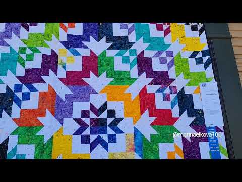 Видео: Sisters Outdoor Quilt Show / Выставка квилтов под открытым небом