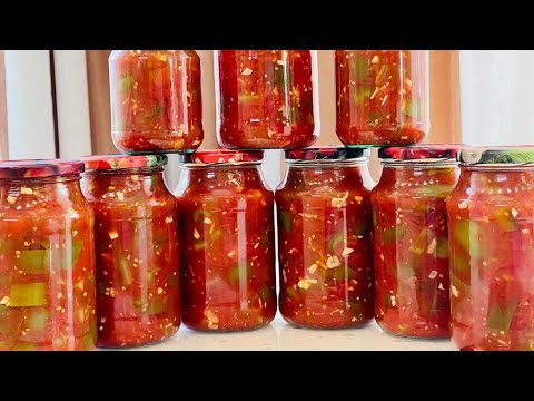 Видео: 🌶Вот как готовить самое вкусное 🍅ЛЕЧО ИЗ ПОМИДОРОВ И БОЛГАРСКОГО ПЕРЦА! Салат на зиму, лучший‼️