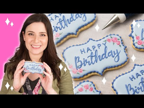 Видео: Как нанести надпись на печенье без проектора