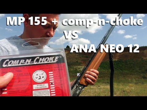 Видео: МР 155 comp-n-choke против ANA NEO 12