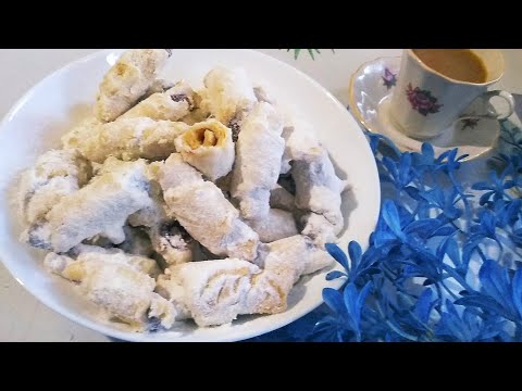 Видео: Мука+вино. Рогалики - пальчики на смальце.