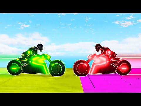 Видео: ЛИЦОМ К ЛИЦУ НА ТРОН БАЙКАХ! - ДЕД ЛАЙН В ГТА 5