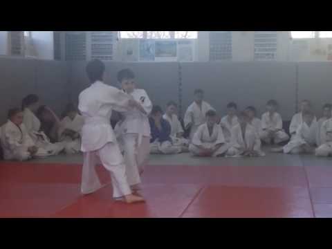 Видео: Экзамен на белый пояс по дзюдо.