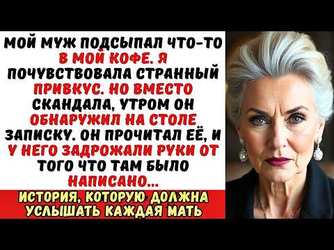 Видео: Муж попытался отравить меня. Но утром он обнаружил на столе записку...