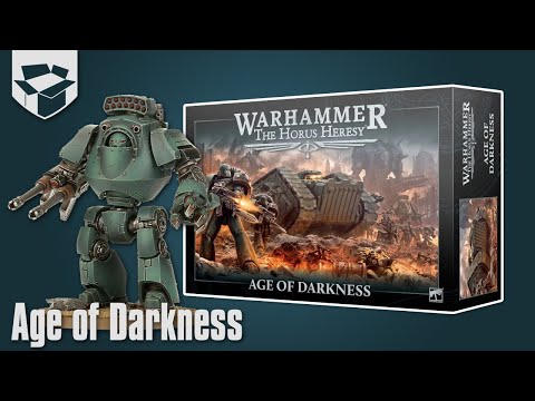 Видео: Распаковка - Warhammer: The Horus Heresy – Age of Darkness