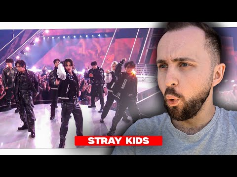 Видео: Stray Kids - Bye Bye Bye / Chk Chk Boom Perform  // реакция на кпоп