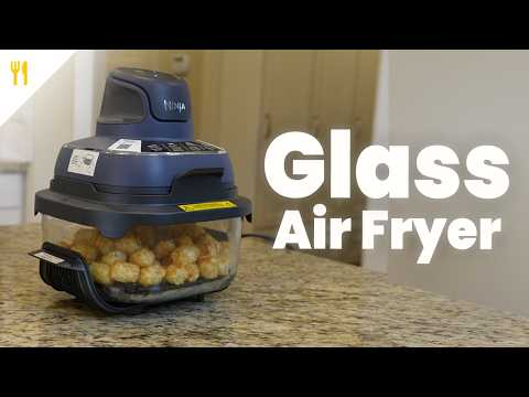 Видео: Обзор портативной стеклянной фритюрницы Ninja Crispi