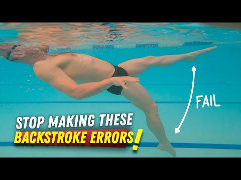 Видео: Ошибки при плавании на спине, которые вы ОБЯЗАТЕЛЬНО ДОЛЖНЫ исправить немедленно!