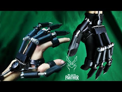 Видео: How To Make REAL BLACK PANTHER CLAWS! 🖤🔥  Как сделать настоящие когти ЧЕРНОЙ ПАНТЕРЫ.