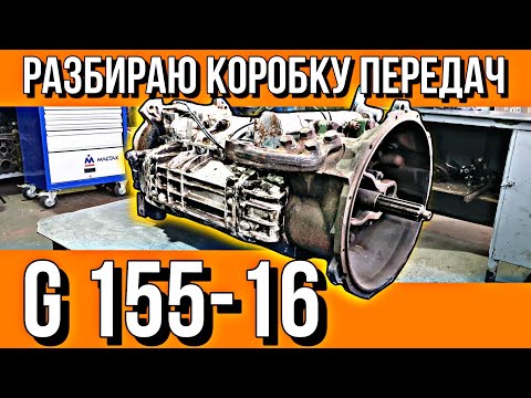 Видео: РАЗБОР И ДЕФЕКТОВКА КПП G155-16