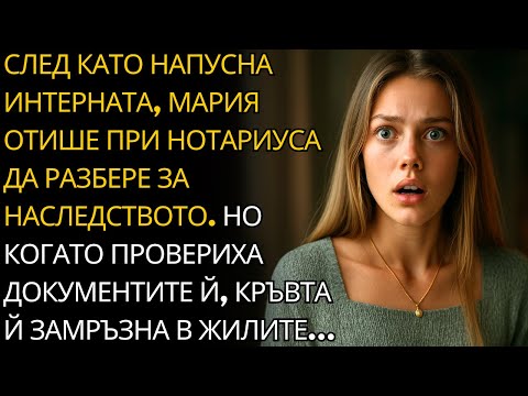 Видео: СЛЕД КАТО ЗАВЪРШИ ИНТЕРНАТА, МАРИЯ ОТИШЕ ПРИ НОТАРИУСА ДА РАЗБЕРЕ ЗА НАСЛЕДСТВОТО НО МАЛКО ПРОВЕРИХА