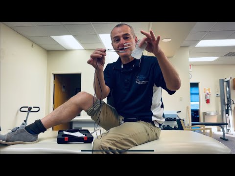 Видео: TENS для лечения боли в колене и улучшения сгибания после полной замены коленного сустава