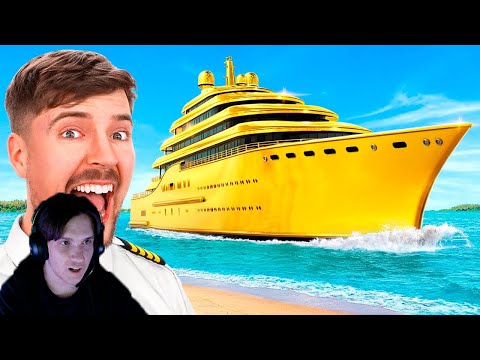 Видео: Яхта за $1 vs $1,000,000,000 ( MrBeast ) Реакция