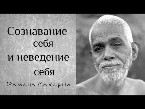 Видео: Сознавание себя и неведение себя - Рамана Махарши