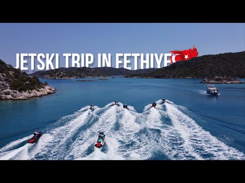Видео: Путешествие на гидроциклах по Средиземному морю. Анталия-Фетхие | 3 дня | 350 км
