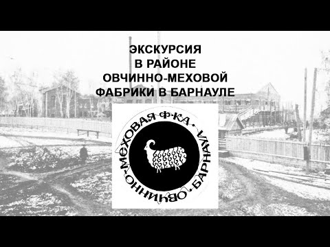 Видео: Экскурсия в районе овчинно-меховой фабрики в Барнауле