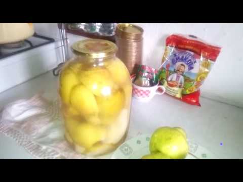 Видео: Грушевий компот . ДЕСЕРТНІ ГРУШІ.