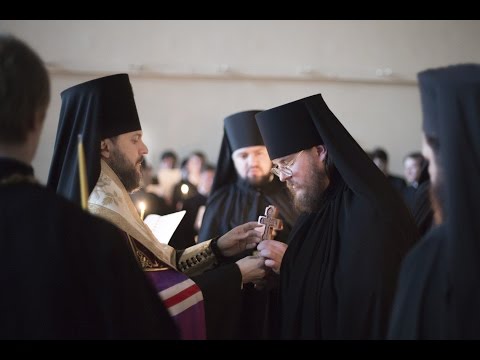 Видео: Монашеский постриг / Taking monastic vows