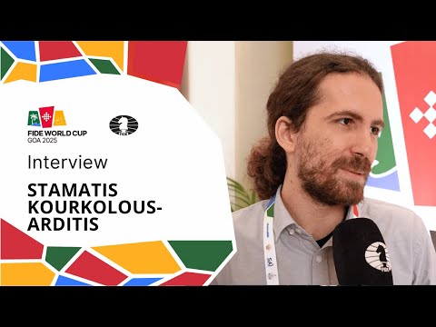 Видео: Интервью со Стаматисом Курколусом-Ардитисом | Партия 1 | Раунд 1 | Кубок мира ФИДЕ 2025