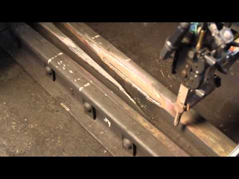 Видео: Наплавка крестовины