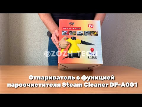 Видео: РЕАЛЬНО ЭФФЕКТИВНЫЙ Отпариватель с функцией пароочистителя Steam Cleaner DF-A001 Обзор