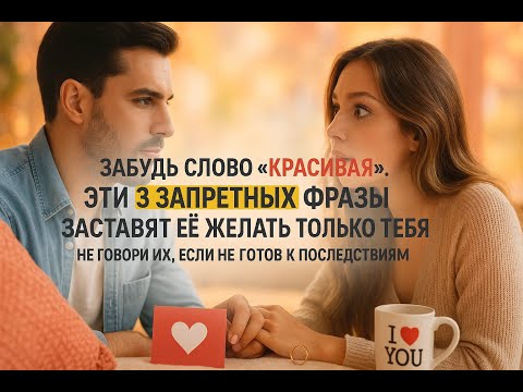 Видео: Эти 3 запретные фразы заставят её думать о тебе без остановки, даже когда тебя нет рядом