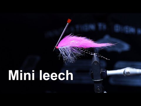 Видео: Изготовление мушки ПИЯВКА - MINI LEECH.