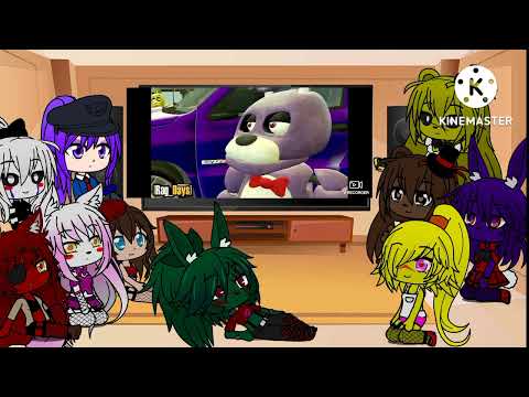 Видео: [me Шидофу TV] или Ник - FNiA реагируют на FNaF RagDays #2