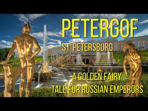 Видео: ПЕТЕРГОФ. Санкт-Петербург.2024/ PETERGOF. St. Petersburg. A golden fairy tale for Russian emperors.