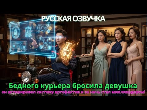 Видео: Бедного курьера бросила девушка — он активировал систему артефактов и за ночь стал миллиардером!