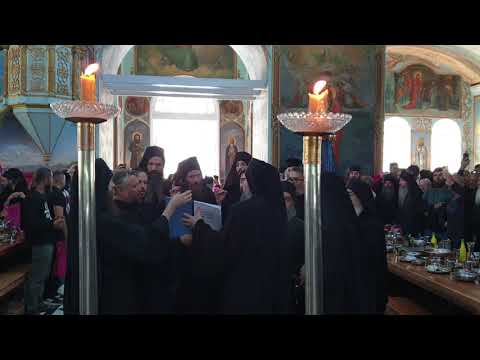 Видео: Хиландарски монаси певају Достојно јест