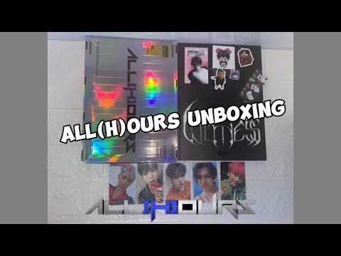 Видео: All(h)ours unboxing | распаковка альбомов и карт часиков!