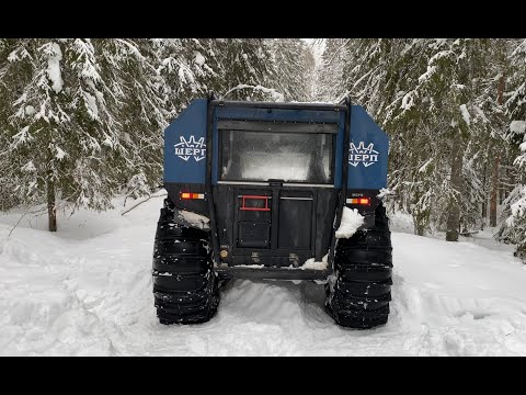 Видео: Опять на Шерп Макс на рыбалку в Вепский край