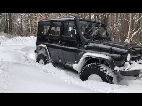 Видео: Уаз Хантер за лимон и Уаз  за 60 тыс рублей Offroad по глубокому снегу