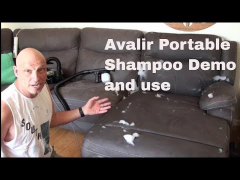 Видео: KIRBY AVALIR 2 / ДЕМОНСТРАЦИЯ ПЫЛЕСОСА KIRBY: настройка и использование портативной системы мытья...