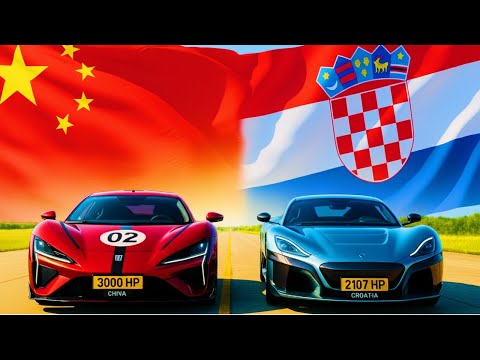 Видео: BYD U9 Xtreme против Rimac Nevera R: битва электрических гиперкаров 2025!