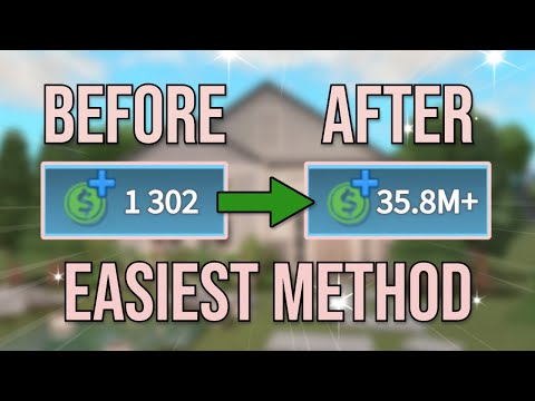 Видео: САМЫЙ ПРОСТОЙ СПОСОБ ЗАРАБОТАТЬ ДЕНЬГИ В Bloxburg | Roblox