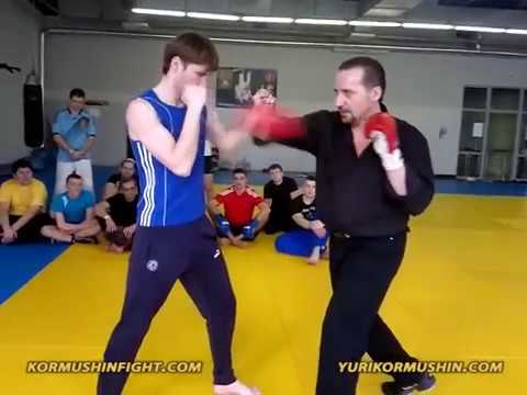 Видео: Экстремальный Бой Ю. Кормушина. Штурмовая связка ударов. Разбор.