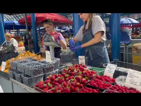 Видео: Комаровский рынок. Минск.