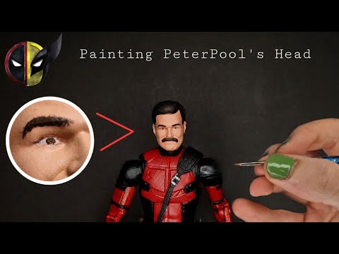 Видео: Как я рисую головы в масштабе 1/12 для Marvel Legends