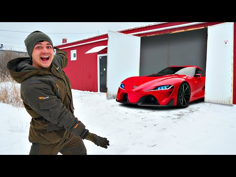 Видео: Купили на аукционе гигантский гараж за 1 миллион рублей! Нашли 3 автомобиля!